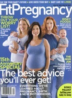 Fit pregnancy magazine featuring dr stoker talking about mommy makeovers