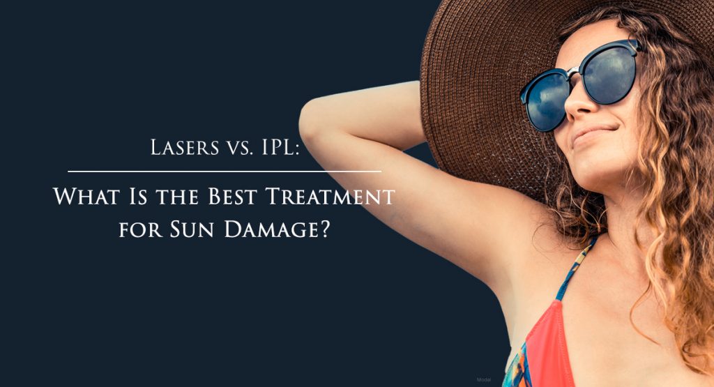 What is the best treatment for sun damage?