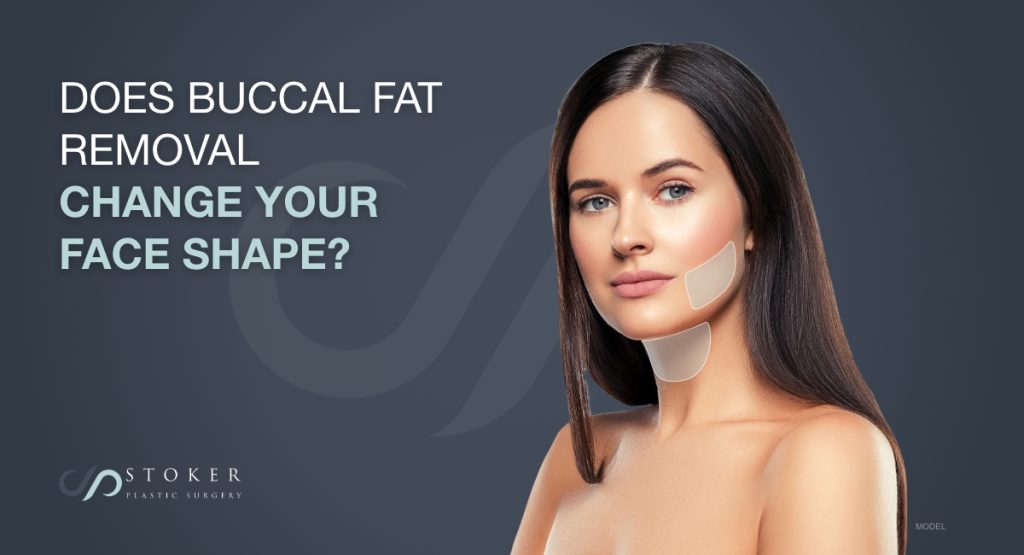 Does Buccal Fat Removal Change Your Face Shape? Woman highlighting neck and lower cheek (model)